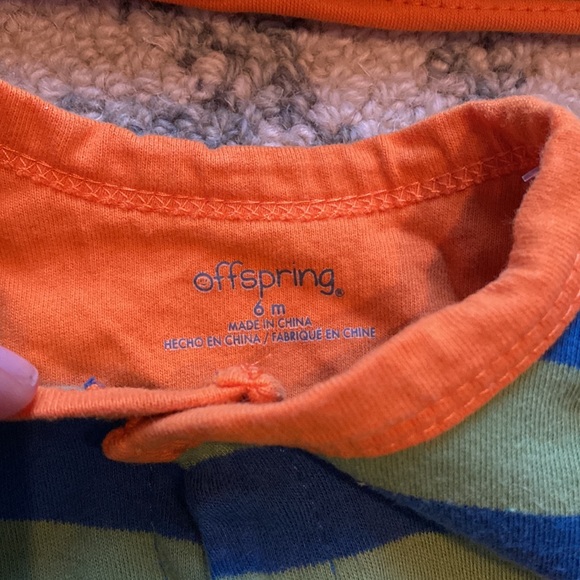 Offspring 6 month outfit with matching hat - Picture 2 of 3